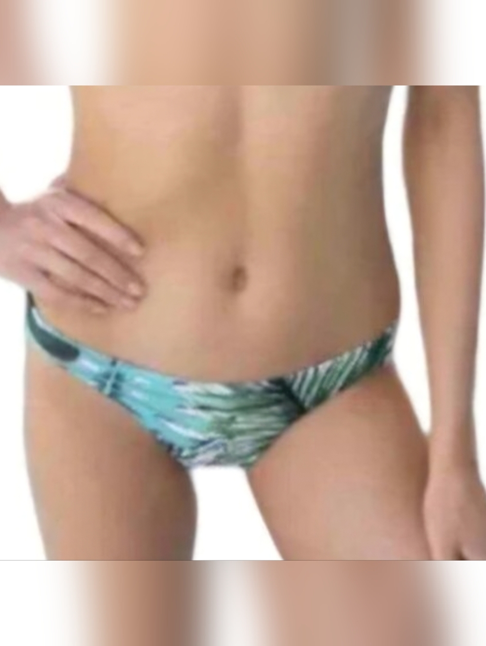 Swiminista Bikini Bottom Women's XS Swim Brave Jardin Chic Christian Lacroix NWT